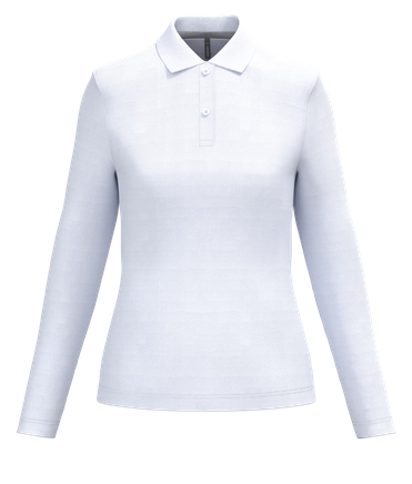 Kariban damespolo lange mouw K244